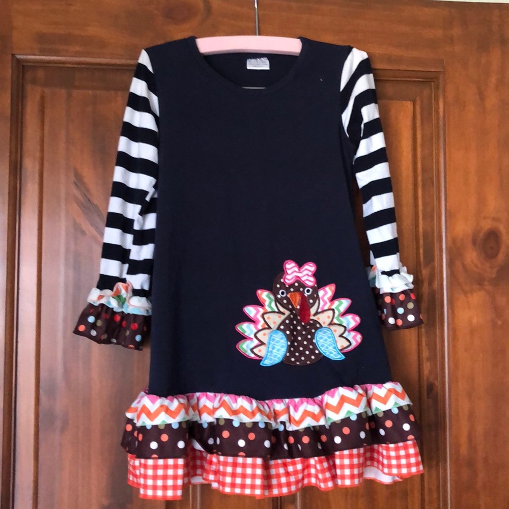 Girls Turkey Jersey Dress